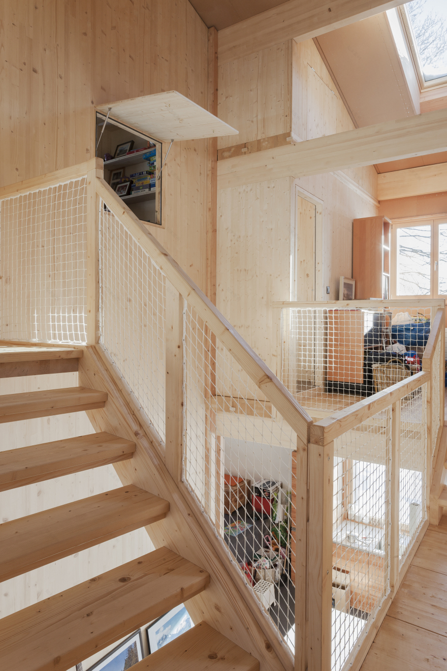 瑞士汝湖边木质小屋,与自然全方位联系-30