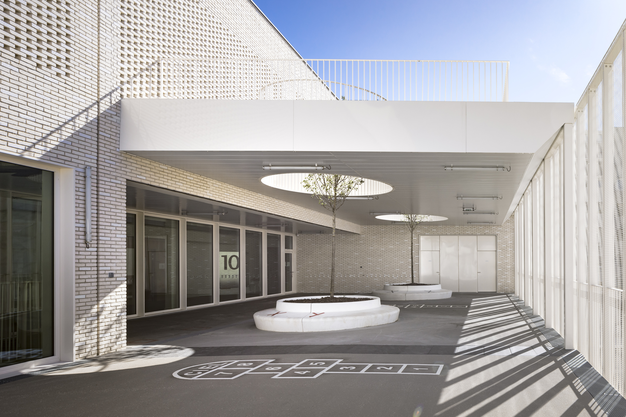 罗莎·帕克斯学校综合大楼丨法国丨Brénac & Gonzalez & Associés-15