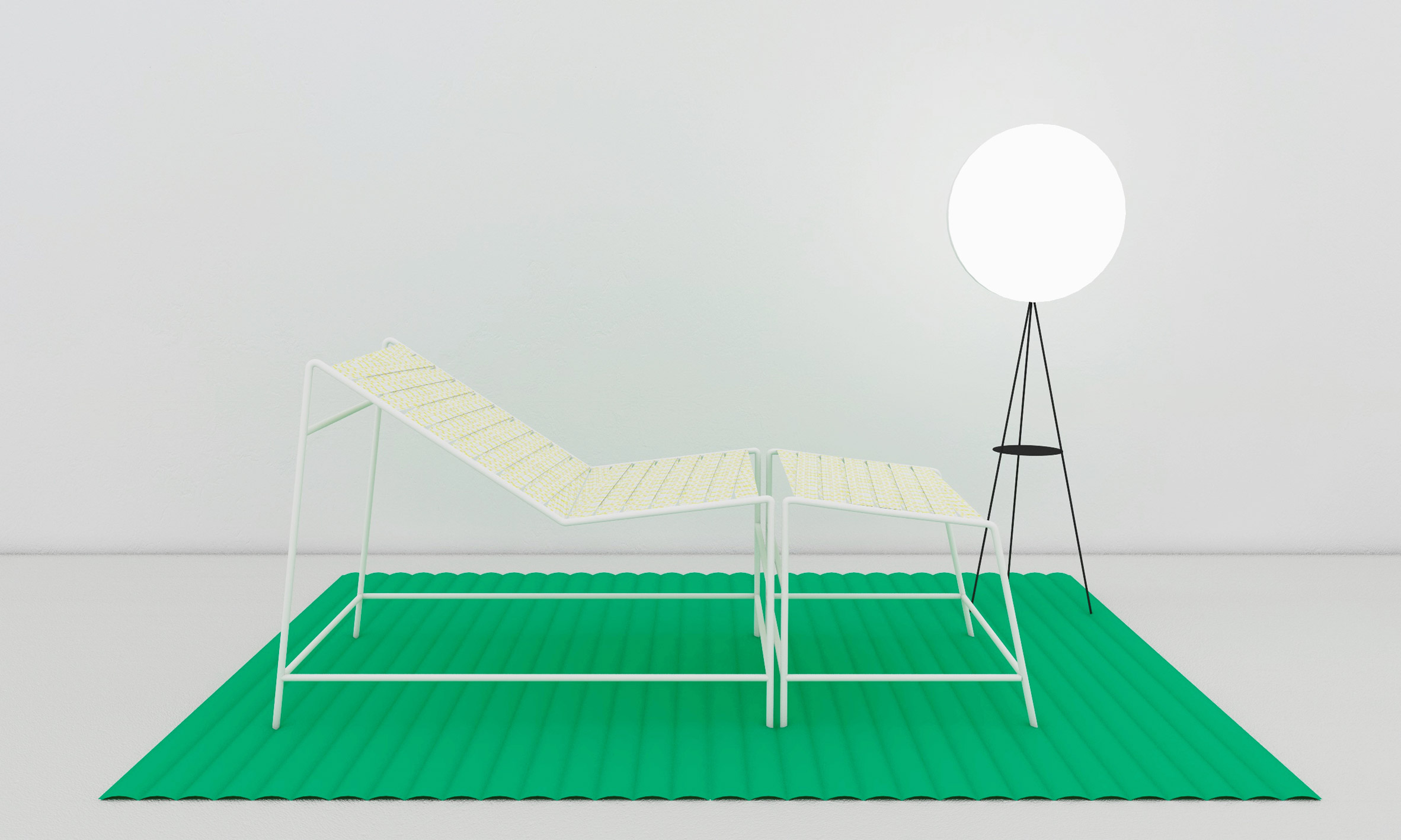 Smarin's La Schaise sunloungers are "Hockney-universe friendly"-14