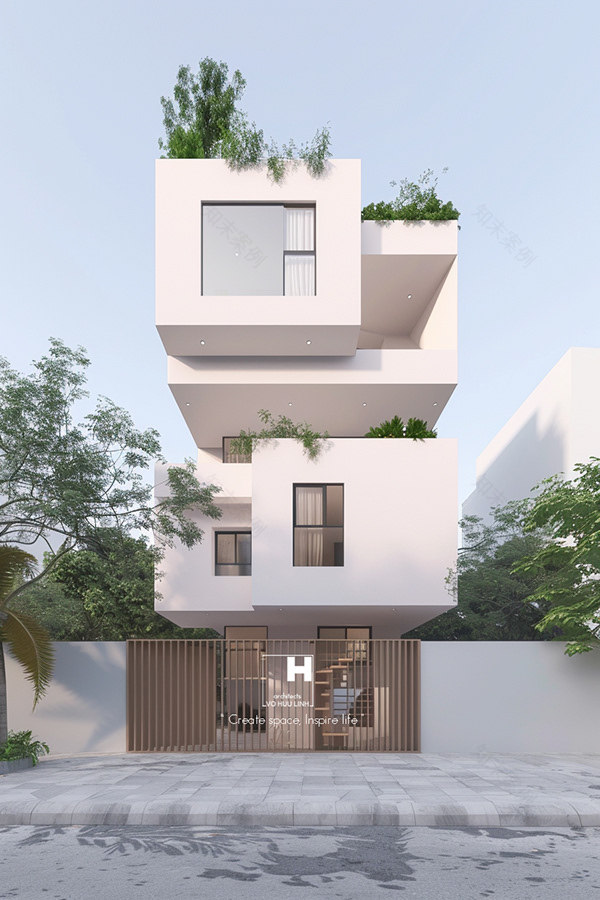 范之家 或者 货车屋 或者 厢式房屋 (具体需根据上下文确定)丨越南河内丨VHL Architecture-15