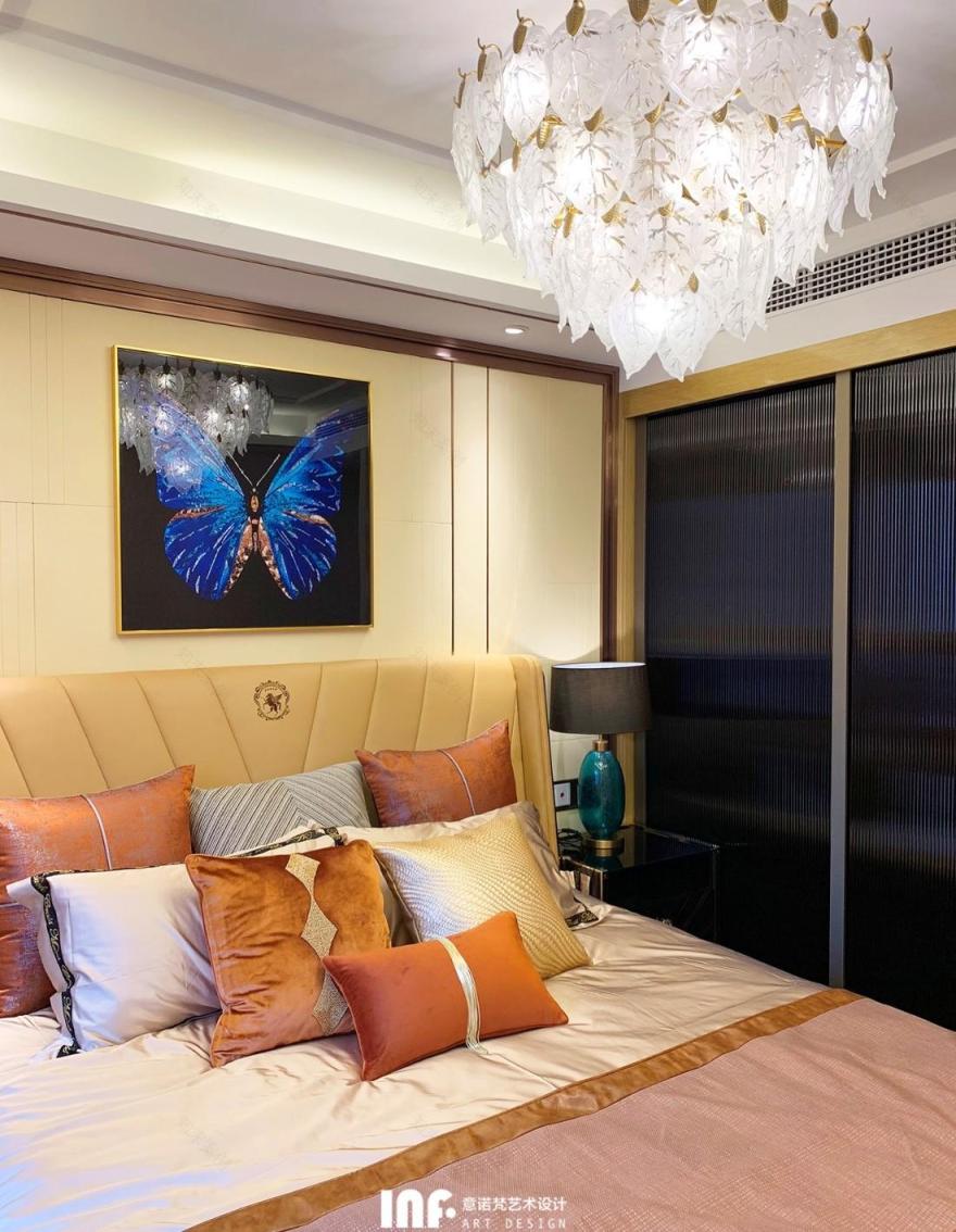 悠步华尔兹-- 客厅餐厅卧室室内设计案例-16