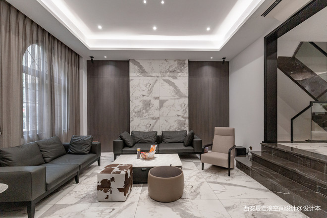 150万元别墅豪宅260平米装修案例-34