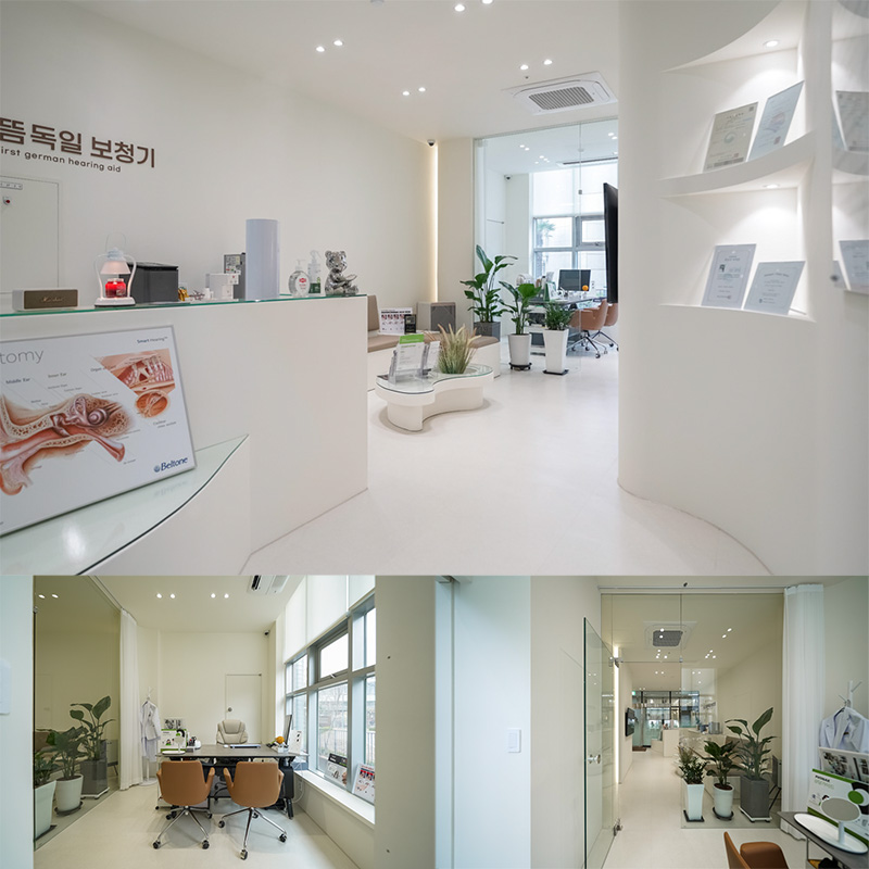 白色迷你设计，17 平米警钟服务中心-1