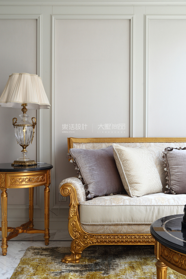 轻奢法式别墅设计丨中国德阳丨樂活設計-41