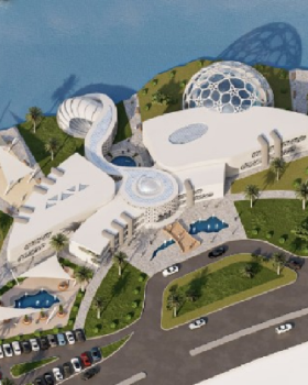 Graduation project AQUARIUM Museum Render