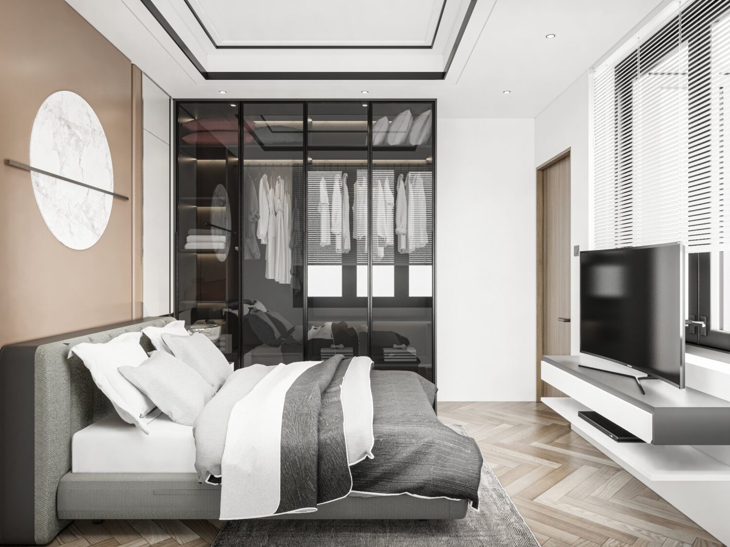 Sketchup卧室室内模型丨Tuan Quang-3