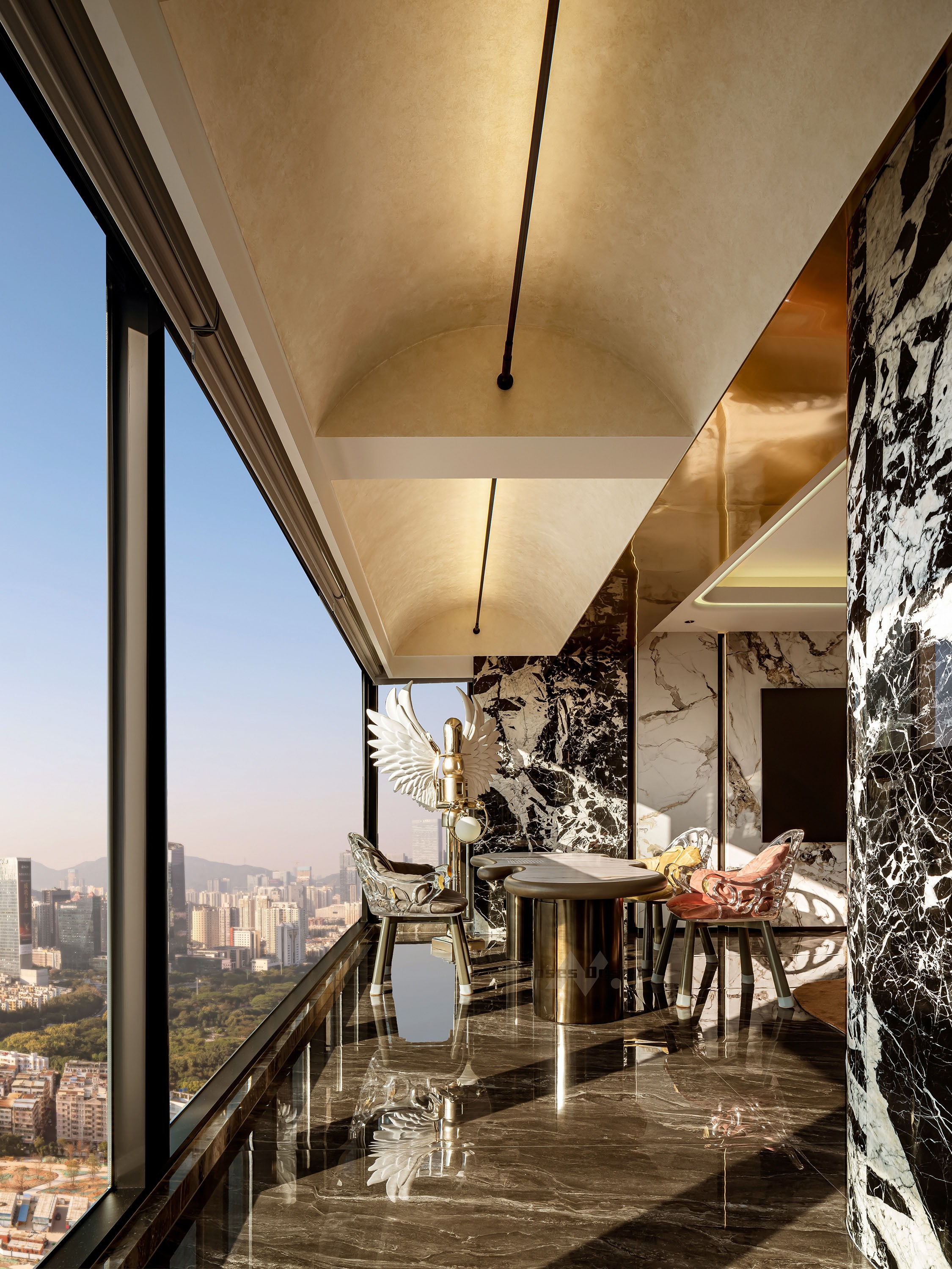 流光溢彩 · 深圳大康福盈门室内设计丨中国深圳丨MosesDesign 墨西设计-16