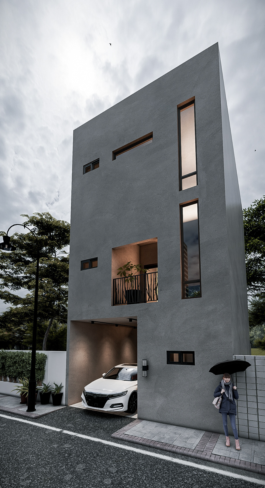 粗野主义别墅设计丨Paolo Nuñez-7