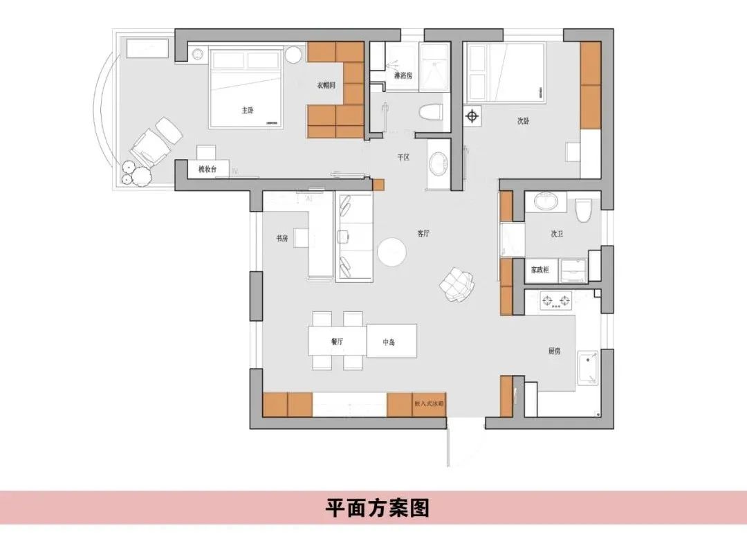 现代简约2房变3房丨中国上海丨大炎演绎-13