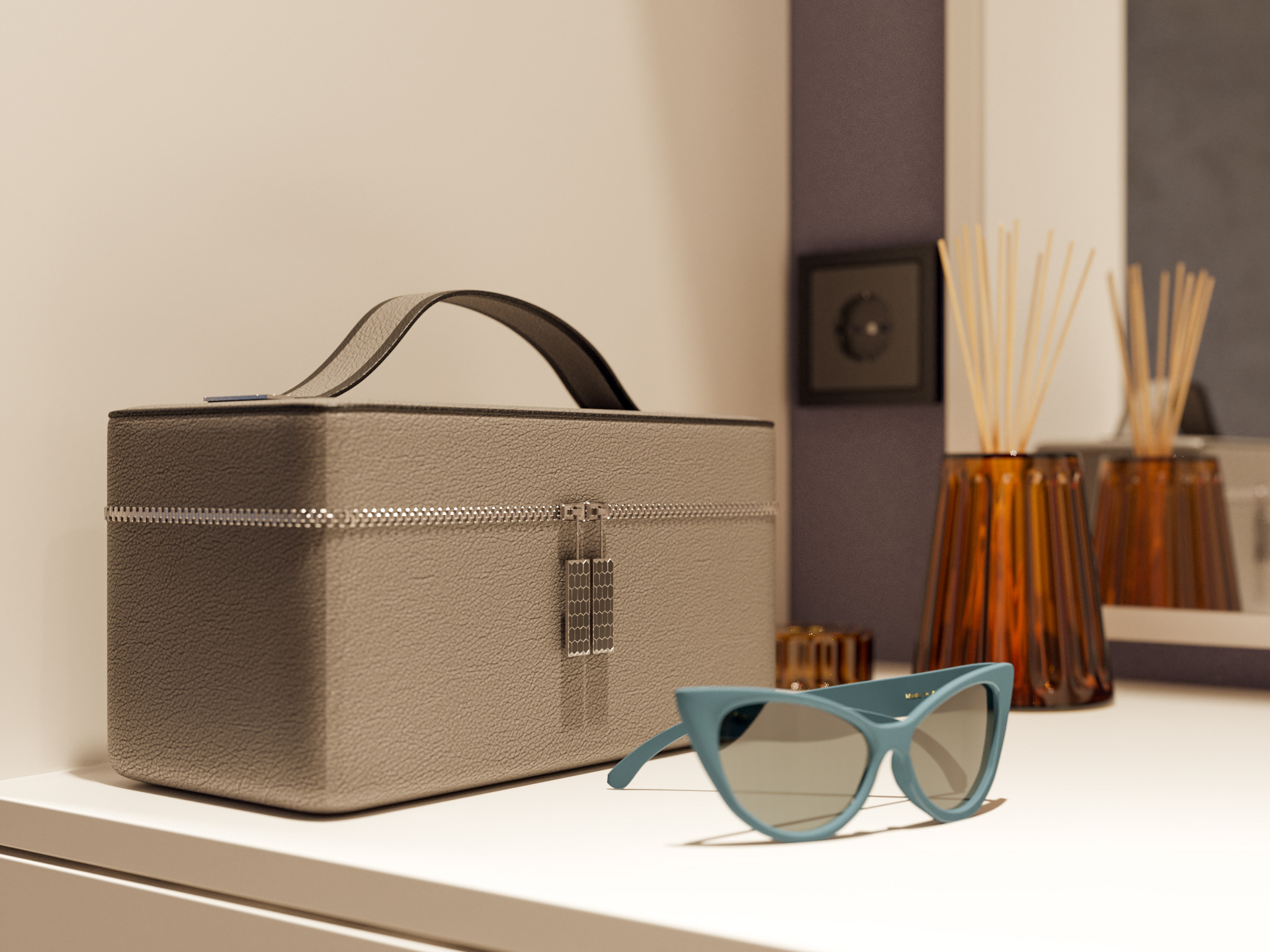 希腊塞萨洛尼基公寓室内设计与 3D 可视化-18