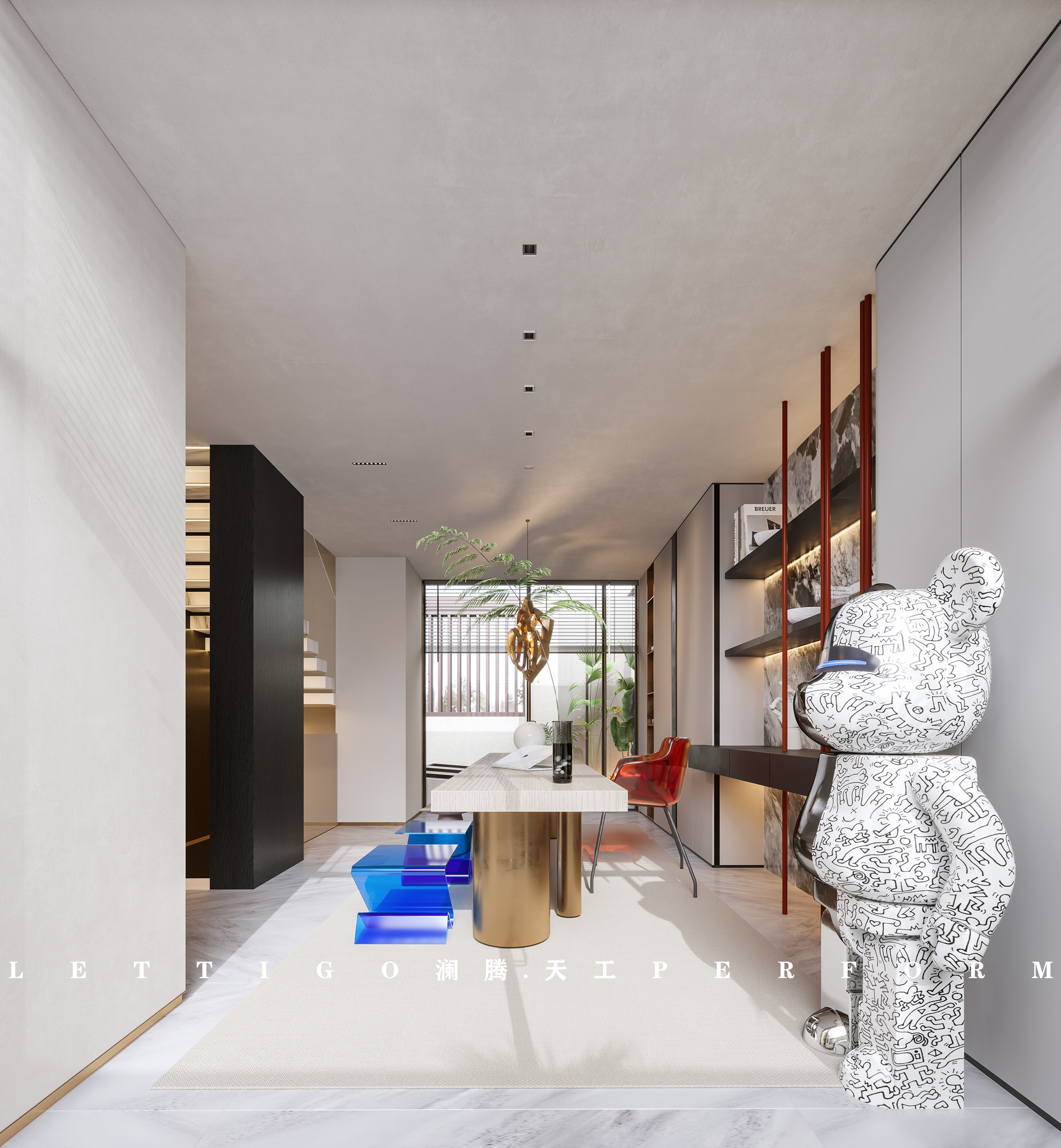 现代别墅大宅 ，耐看的设计才会越住越传舒心-10