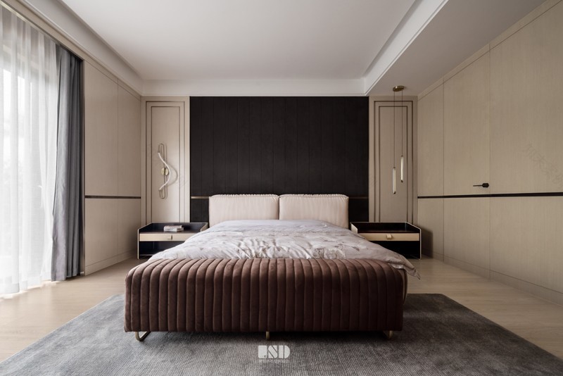 简约轻奢墅丨中国中山丨桥石设计-40