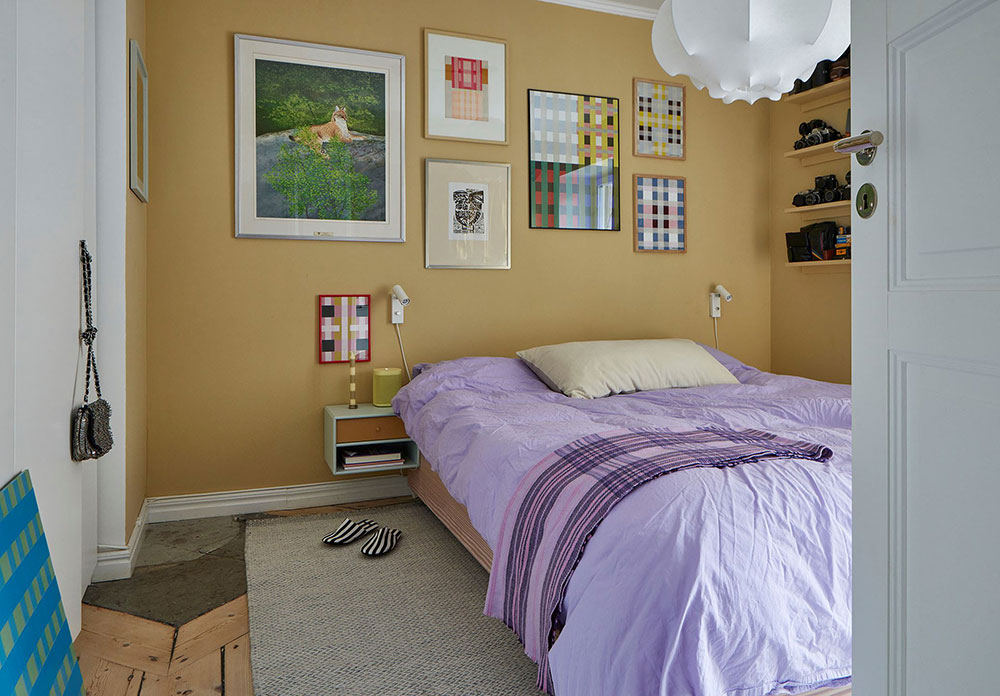 斯德哥尔摩色彩斑斓的设计师公寓-18