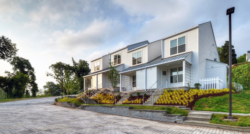 田纳西州费尔芒特大街连排别墅——绿色环保的现代居住典范-17