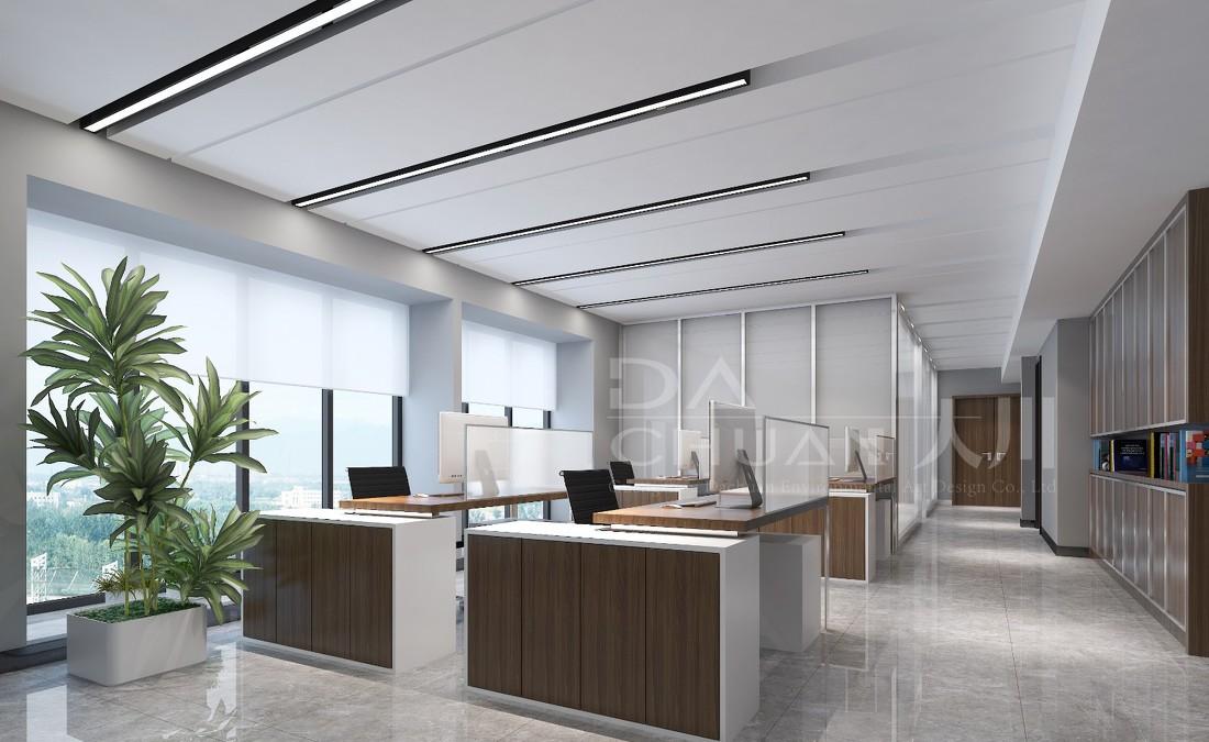 广州中恒集团办公楼 梧州写字楼 办公区 前厅接待-12