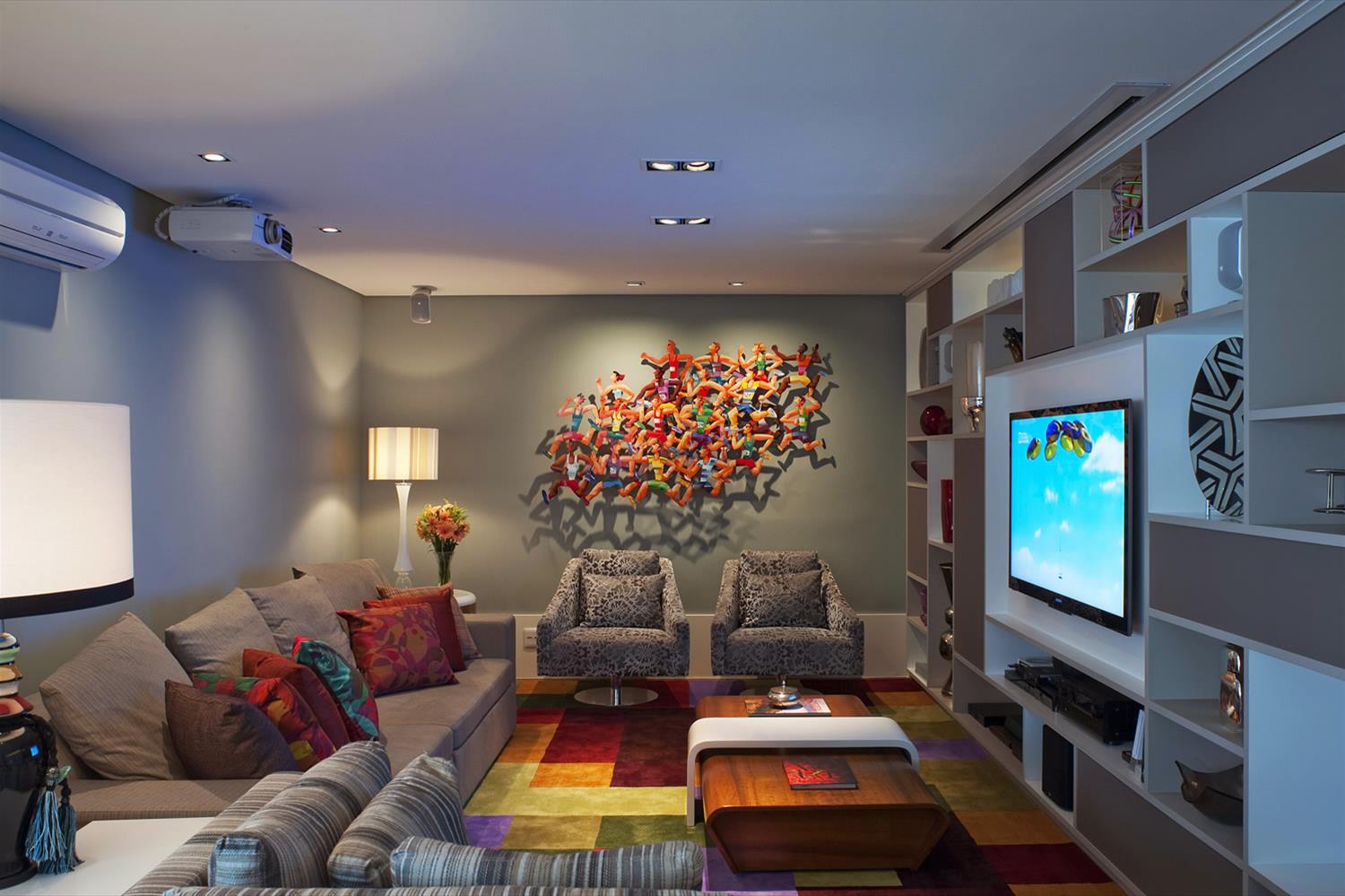 巴西木质家居，彩色艺术生活-2