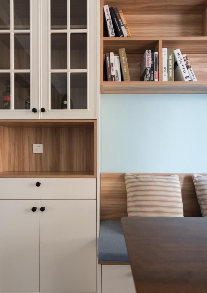 北欧混搭风 134㎡三居室,收纳与美观兼具-19