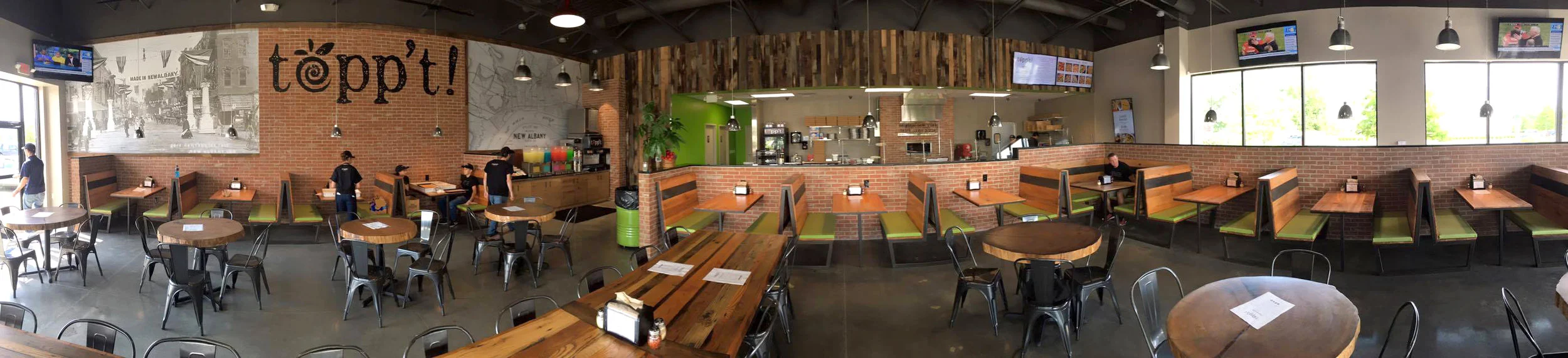 Topp't Pizza餐厅室内外装修项目丨美国丨FOXWORTH ARCHITECTURE PLLC-9