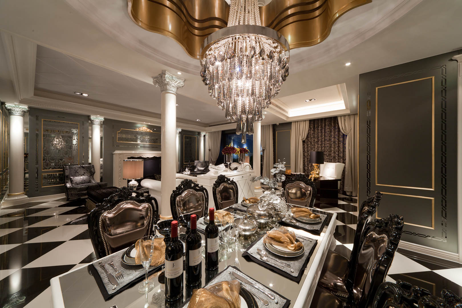 玄武设计_中央公园豪华样板房-2-6