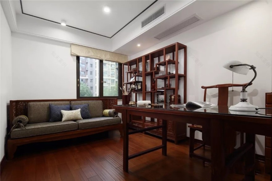 南京融侨中央花园 134㎡现代中式空间,儒雅高贵的美学底蕴-23