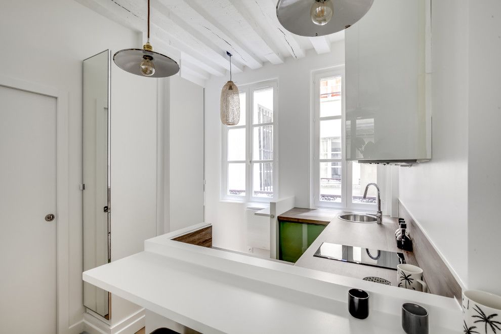 24㎡蜗居变巴黎时尚小公寓，设计师如何做到的？-72