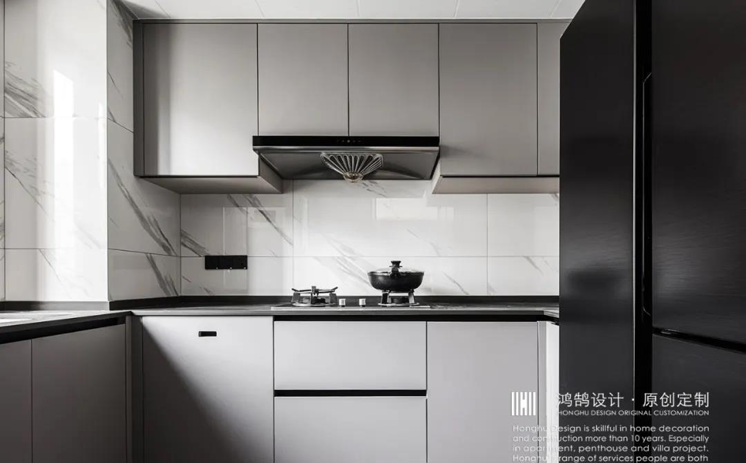 绍兴鸿鹄设计丨平层丨140平现代简约,汇筑年轻新生活-16