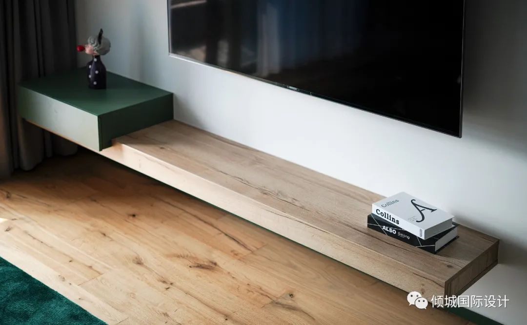 北欧小生活 · 绿色精致空间设计丨倾城国际设计-29