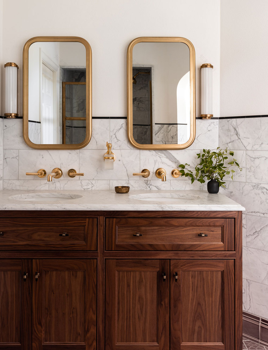 Portland 住宅 | 传统美式风格与独特色彩搭配的完美融合-17