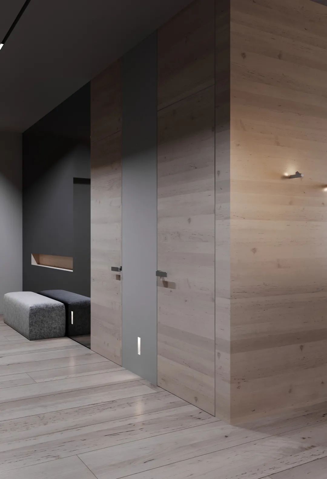 现代简约灰调空间设计-10