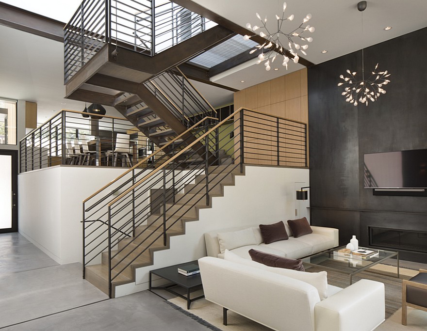 旧金山艾希勒时代联排别墅的开放式改造-11