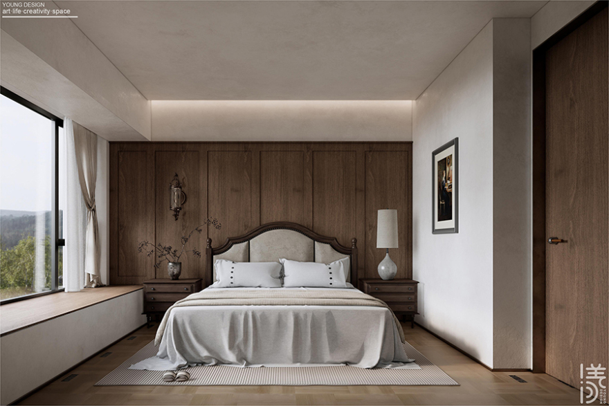 美式复古艺术宅邸设计丨深圳漾空间设计有限公司-60