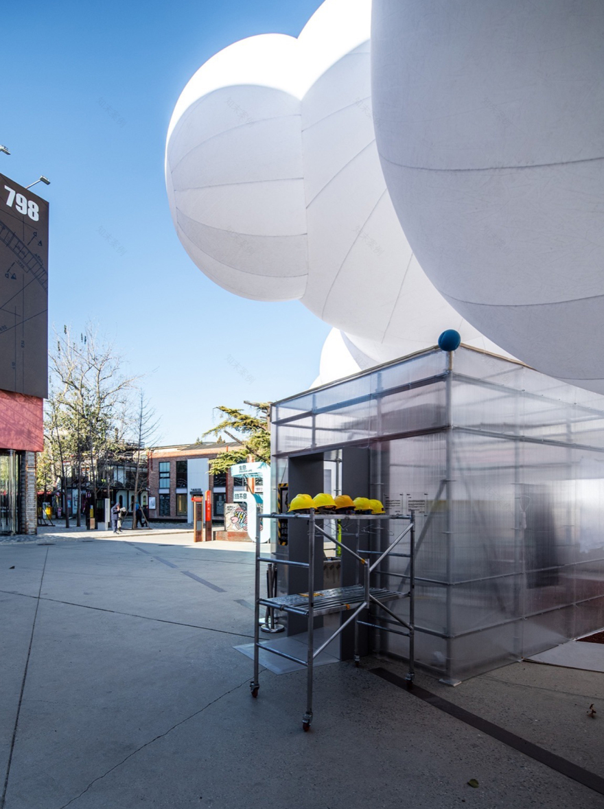 意义的停顿:798艺术与科技周中的空间装置实践丨中国北京丨兼建筑-23