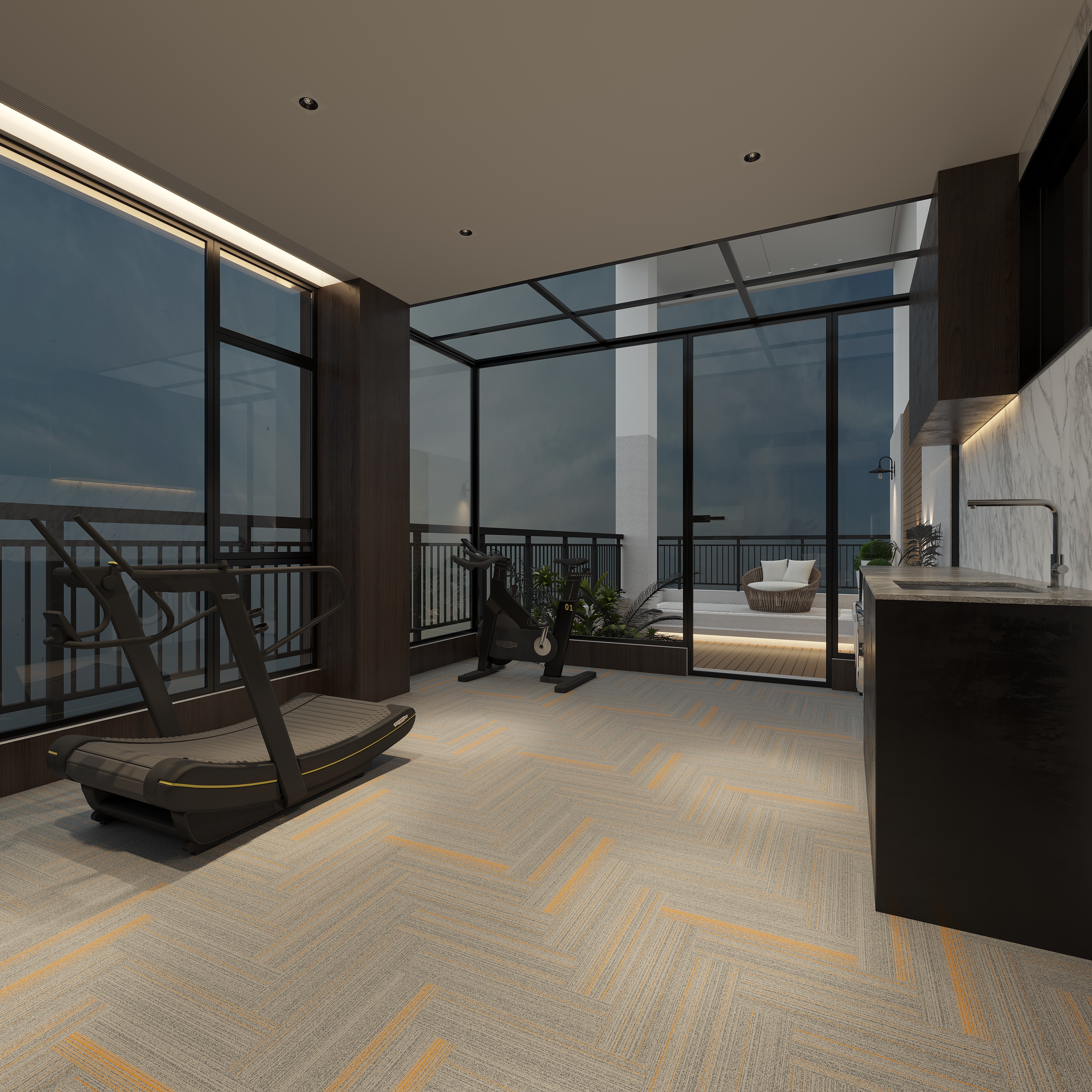 现代简约风格效果图表现-9