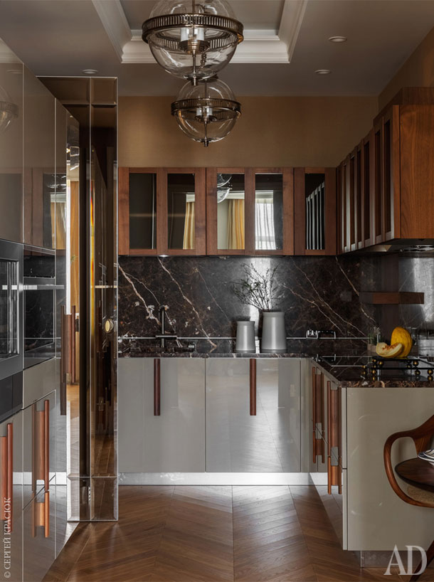 莫斯科秋色豪宅，精致古典内饰-9