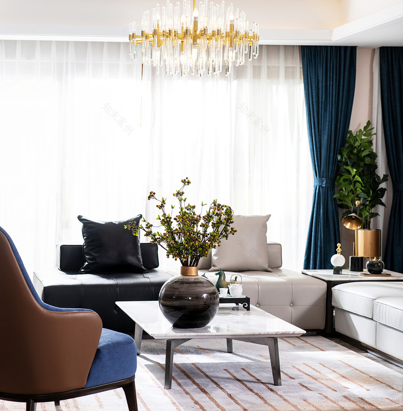 圣远广场三期195㎡精装样板房 | 轻奢风与优雅魅力的完美结合-40