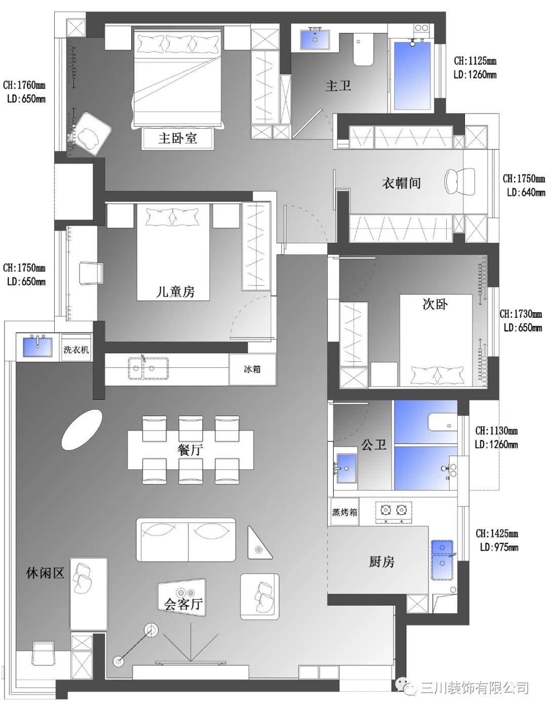 宜兴·誉珑湖滨生活空间丨三川装饰有限公司-14