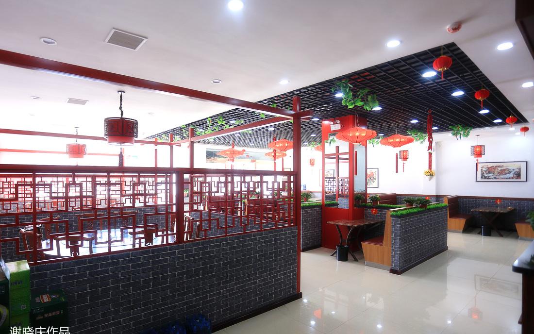 实景 · 信阳菜馆 · 中国红-10