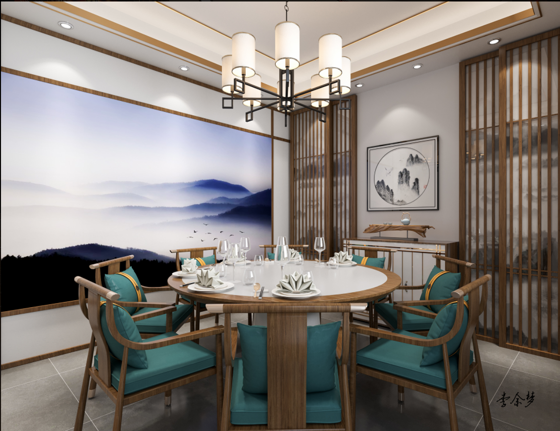 茶香四溢,烟火气十足的酒楼设计-5