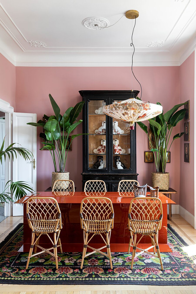 米兰粉色公寓，古典与现代的完美融合-4