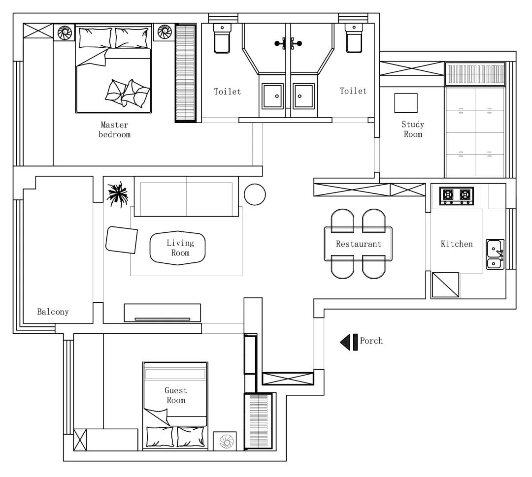 《倾城时光》 | 现代轻奢港式家居，生活就是诗-4