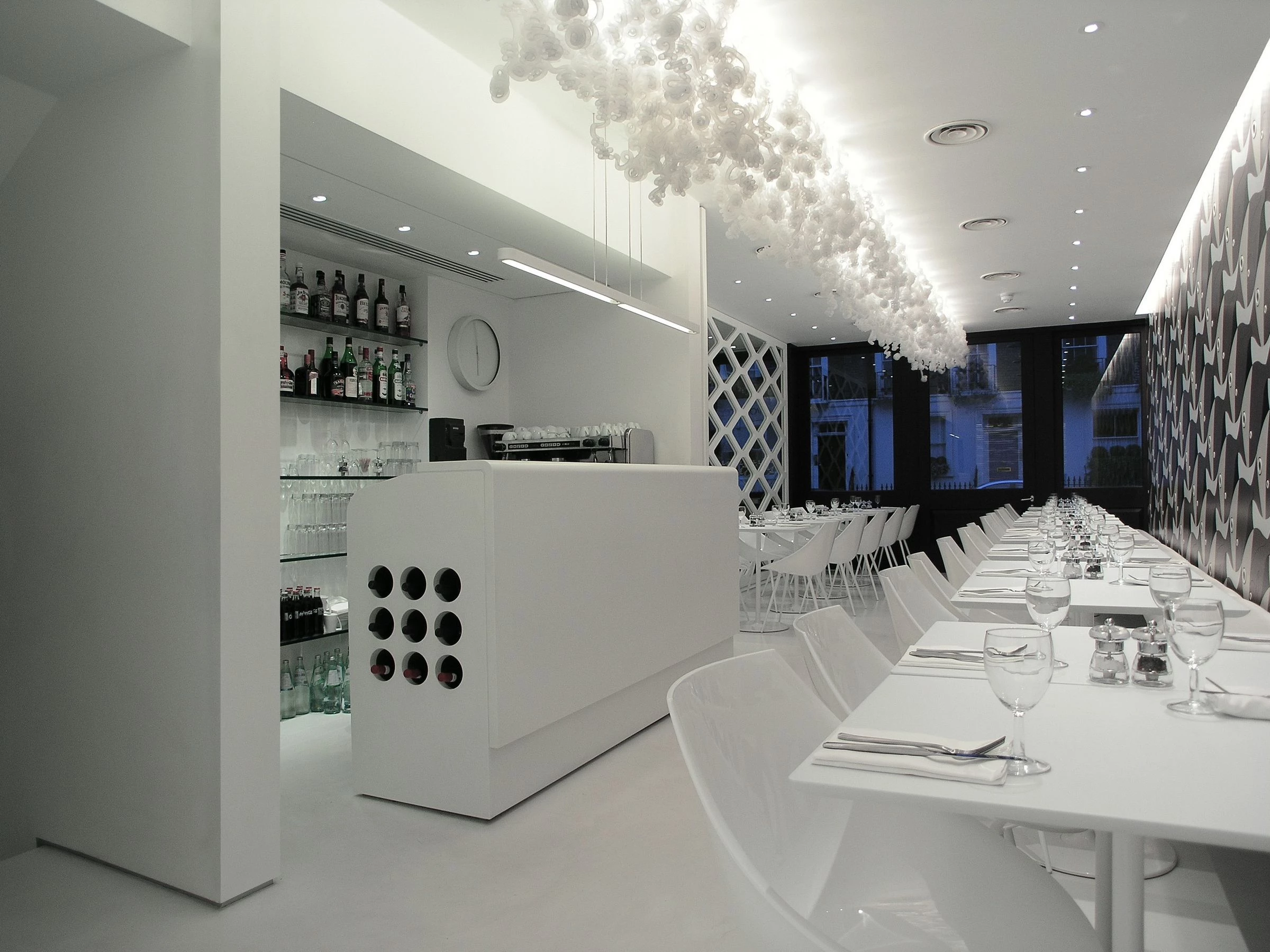 伦敦海味餐厅“OLIVOMARE”的海洋元素创意设计-26