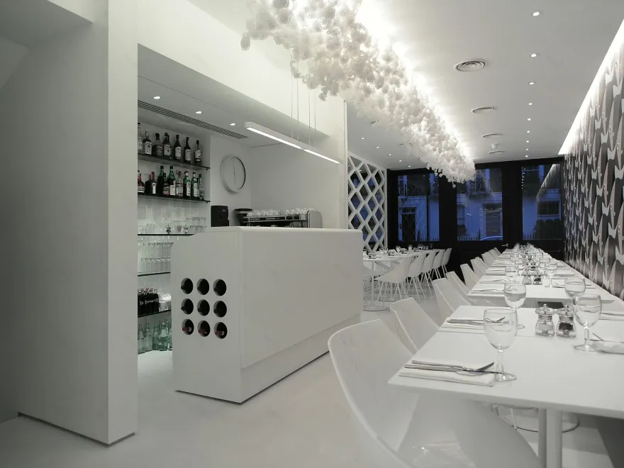 伦敦海味餐厅“OLIVOMARE”的海洋元素创意设计-26