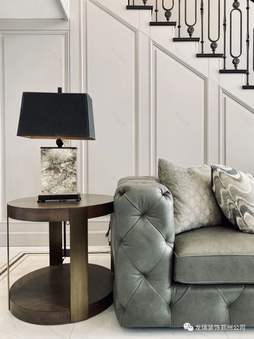 恒熙花园美式轻奢别墅丨郑州龙瑞装饰工程有限公司-32