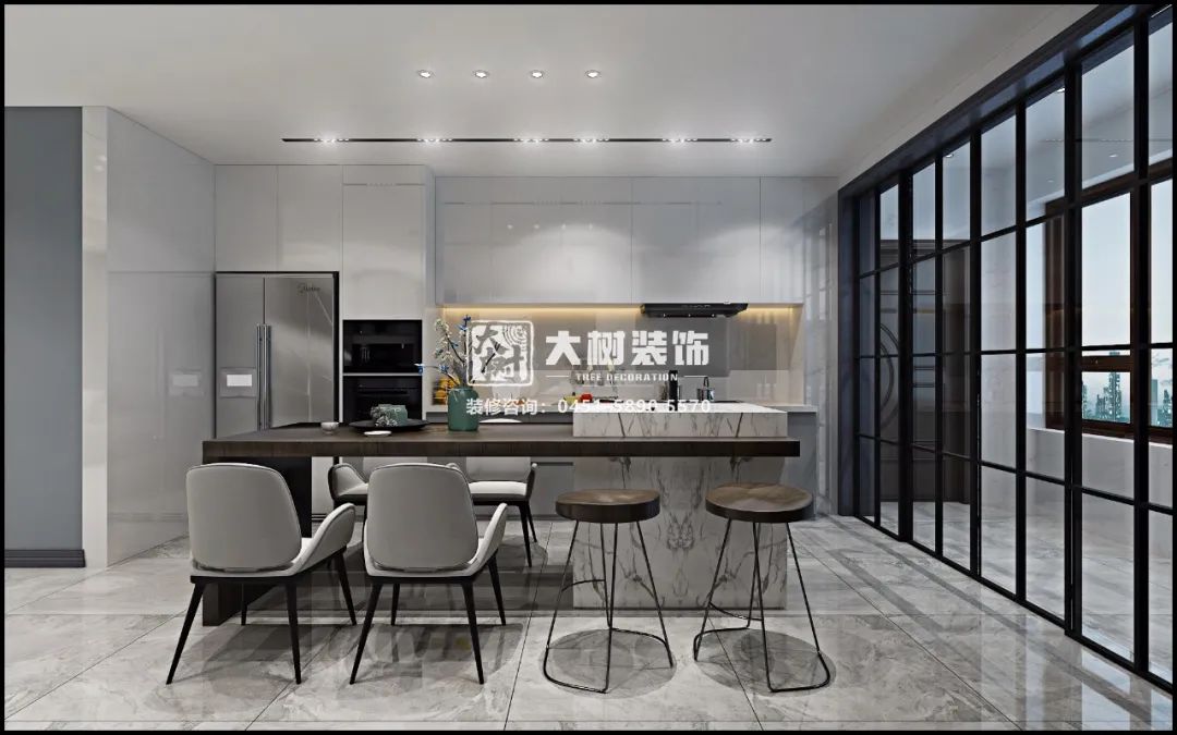 观澜居 | 现代简约,空间纯粹而不繁复-21