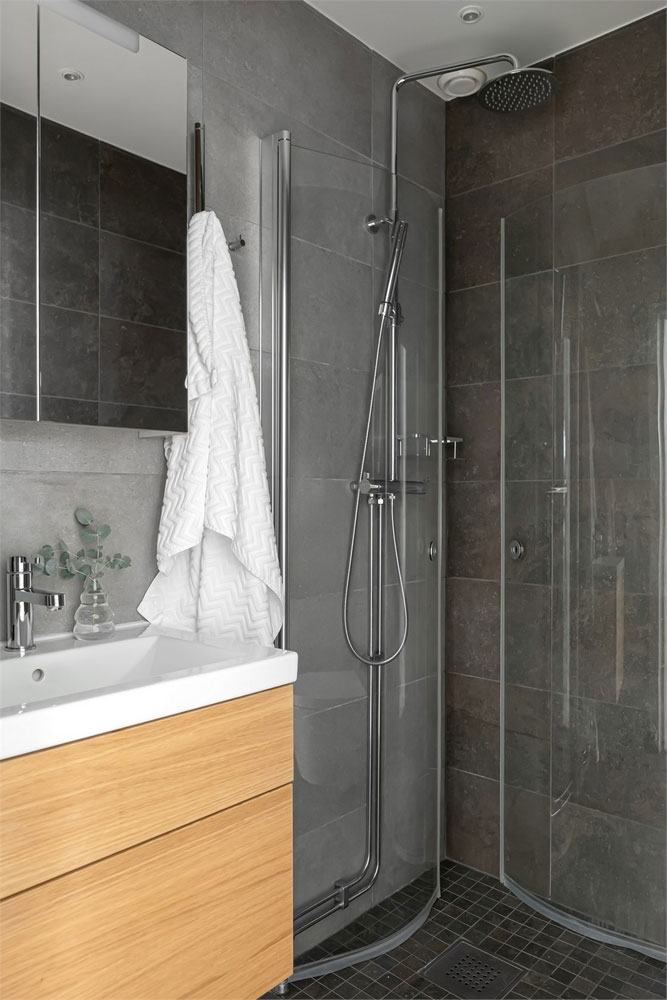 斯德哥尔摩白色砖墙公寓，混搭风格魅力十足-17