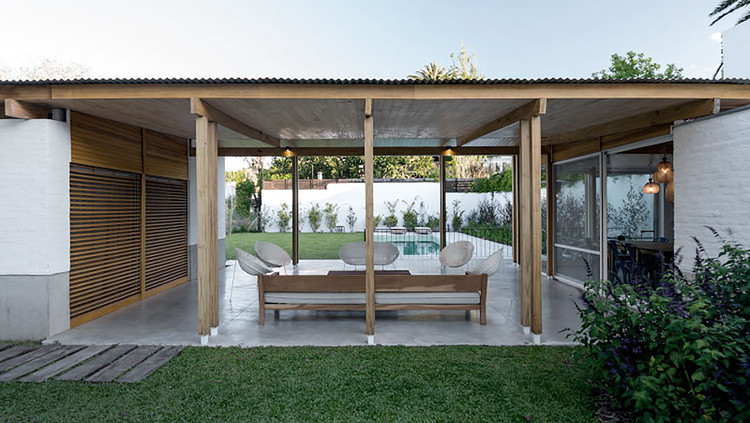 阿根廷独栋住宅的流动空间设计-35