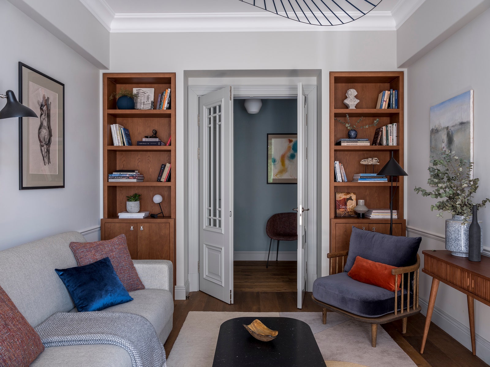 隐藏式储物系统 | 打造整洁又美观的客厅-79