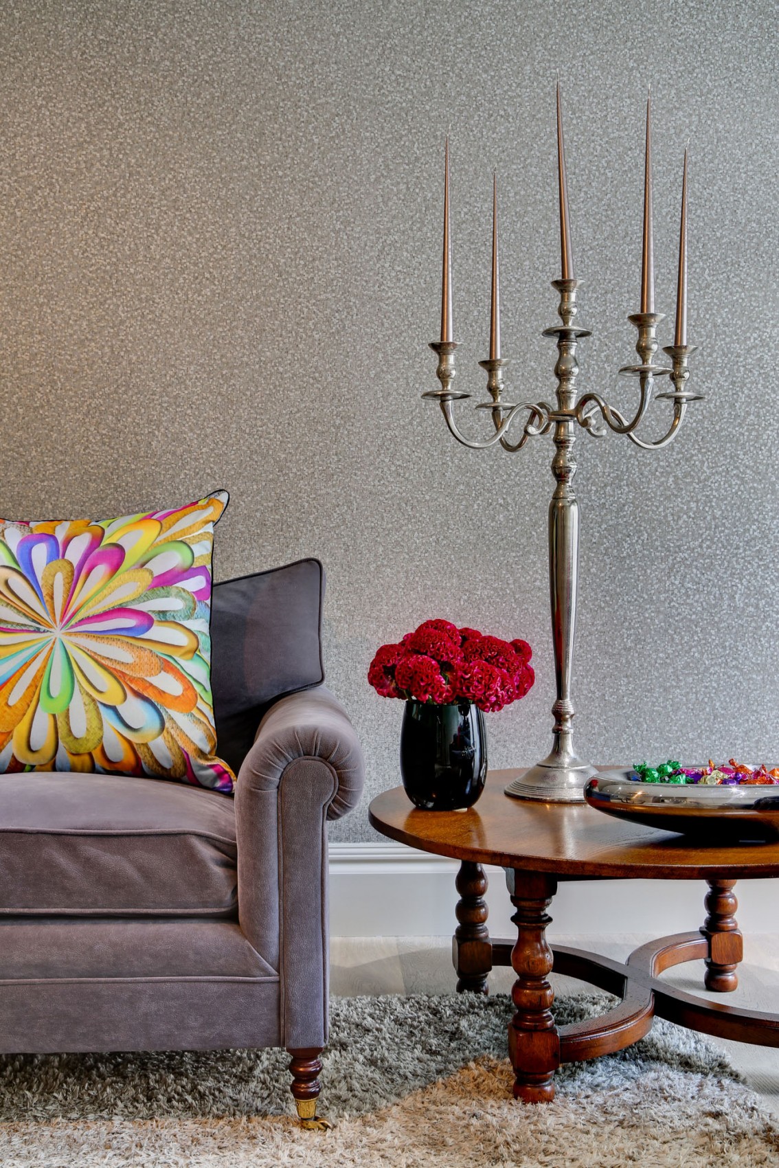 豪华别墅 现代风格Bachelor Pad 英国 伦敦 by Daniel Hopwood-11