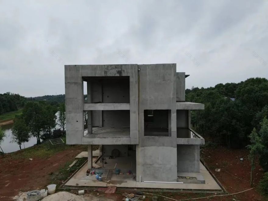 长沙望城自建别墅丨中国长沙丨美颂上镜室内建筑设计-8