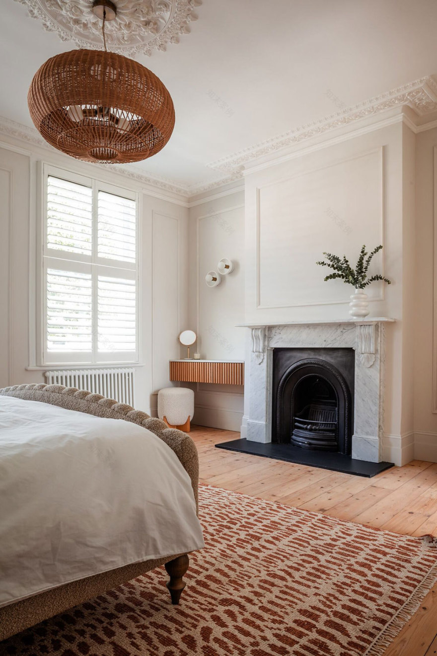 伦敦舒适温馨的翻新联排别墅-15